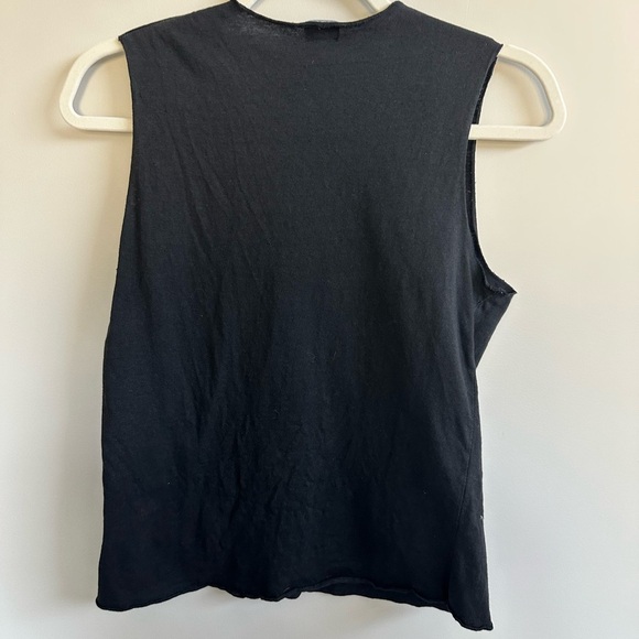 ❤️ Keds Black Tank Top with Colorful Floral Design Medium - Picture 3 of 5